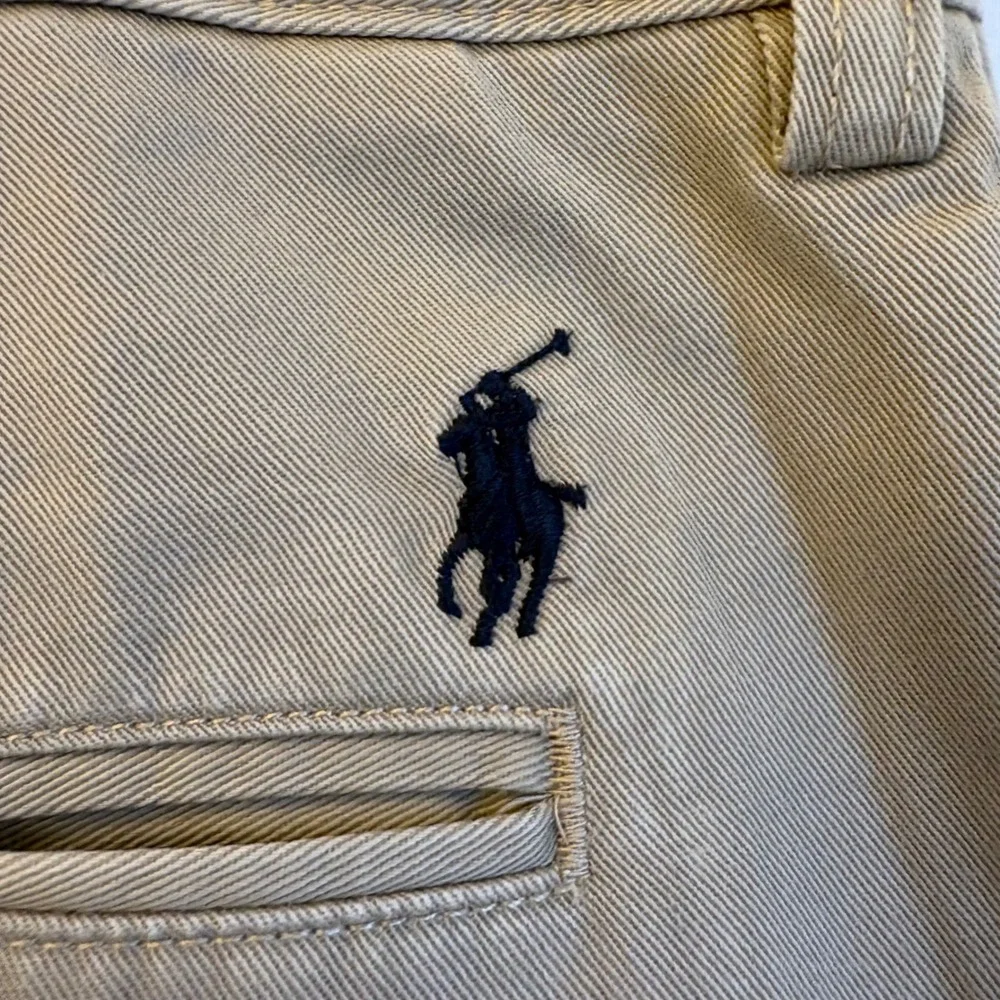 Polo Ralph Lauren Preston Pant Mens 40x32 Tan Chino Cotton Straight Trousers‎